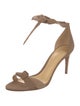 Alexandre Birman Suede Bow Accents Sandals
