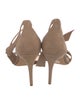 Alexandre Birman Suede Bow Accents Sandals