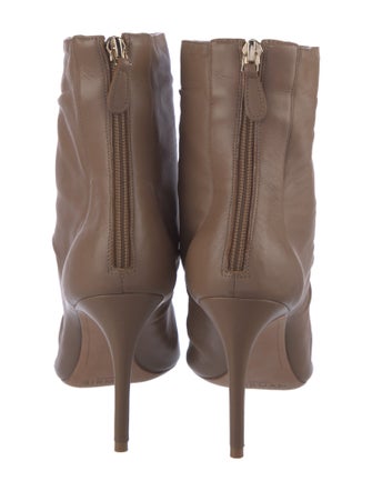 Alexandre Birman Leather Braided Accents Boots