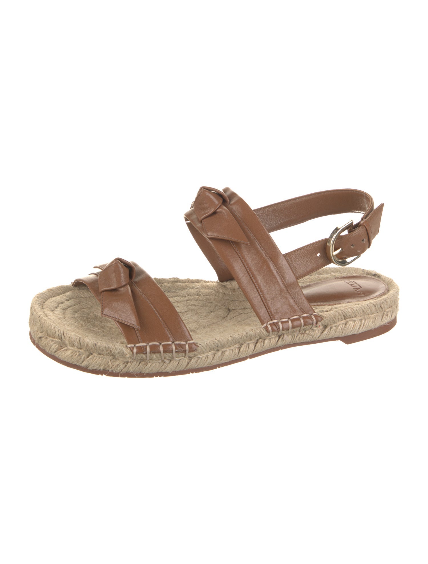 Alexandre Birman Leather Espadrilles