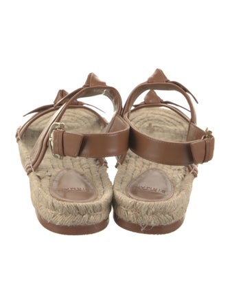 Alexandre Birman Leather Espadrilles