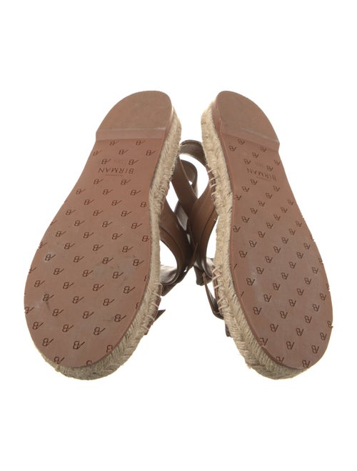 Alexandre Birman Leather Espadrilles