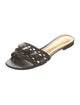Alexandre Birman Leather Slides