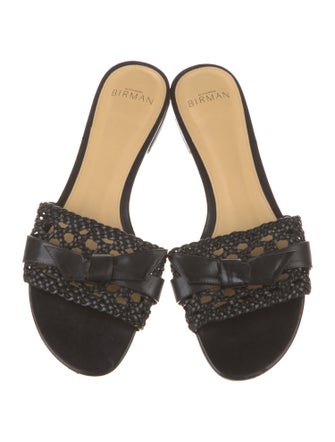 Alexandre Birman Leather Slides