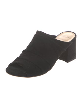 Alexandre Birman Suede Slides