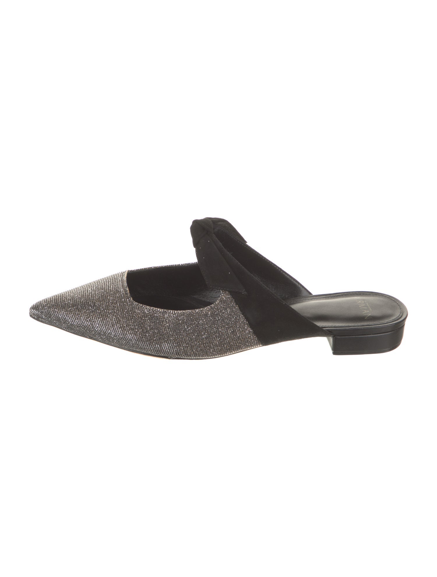 Alexandre Birman Glitter Glitter Accents Mules