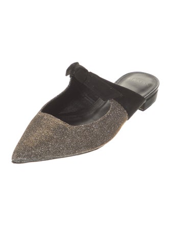 Alexandre Birman Glitter Glitter Accents Mules