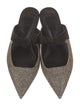 Alexandre Birman Glitter Glitter Accents Mules