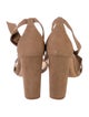 Alexandre Birman Suede Bow Accents Sandals