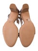 Alexandre Birman Suede Bow Accents Sandals