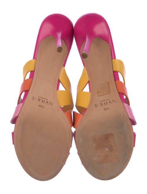 Alexandre Birman Leather Slides