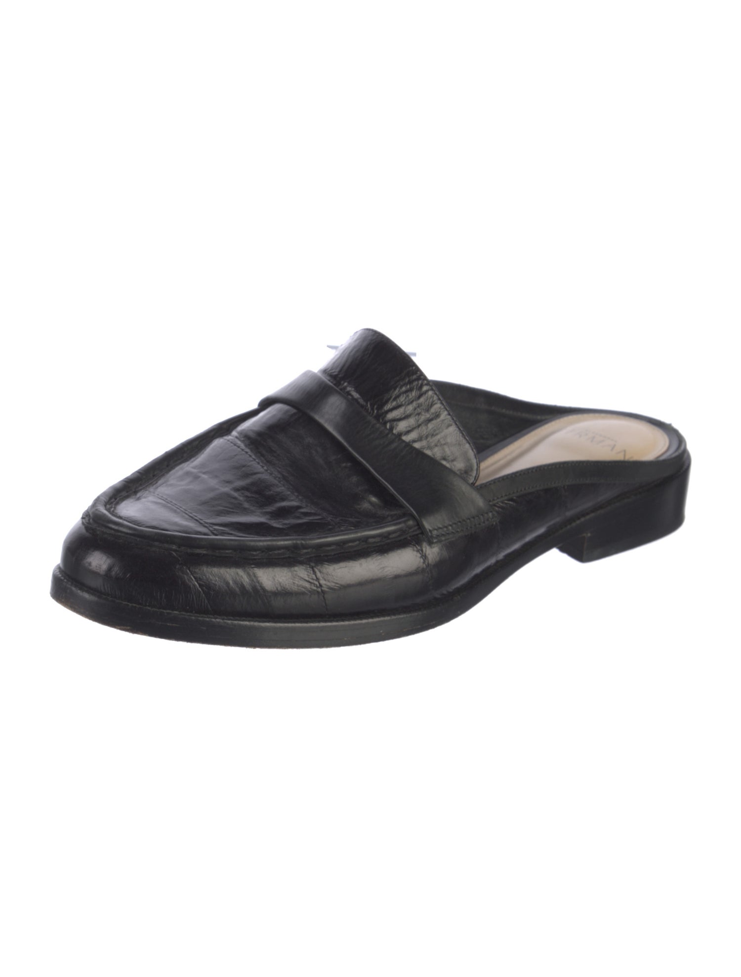 Alexandre Birman Leather Mules