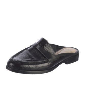 Alexandre Birman Leather Mules