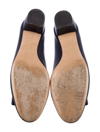 Alexandre Birman Leather Animal Print T-Strap Sandals