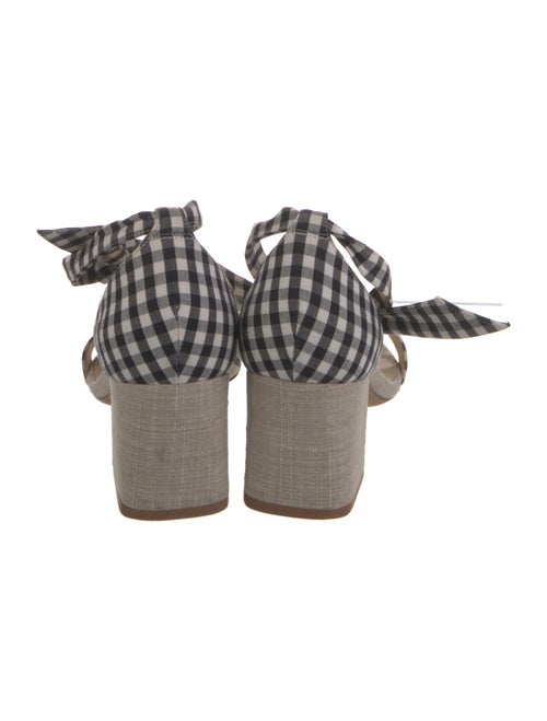 Alexandre Birman Canvas Animal Print Sandals