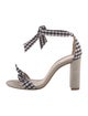 Alexandre Birman Bow Accents Sandals