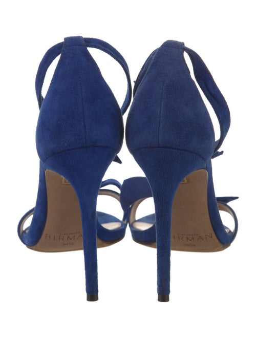 Alexandre Birman Suede Bow Accents Sandals