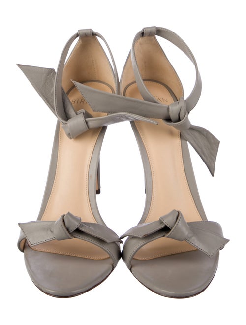 Alexandre Birman Leather Animal Print Sandals