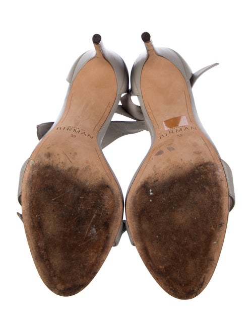 Alexandre Birman Leather Animal Print Sandals