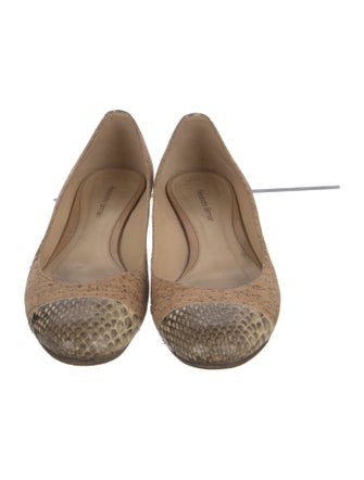 Alexandre Birman Animal Print Ballet Flats