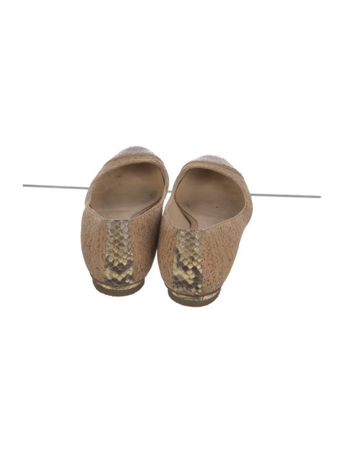 Alexandre Birman Animal Print Ballet Flats