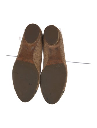 Alexandre Birman Animal Print Ballet Flats