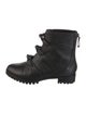 Alexandre Birman Leather Combat Boots