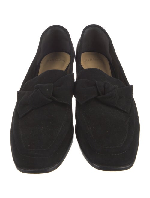Alexandre Birman Suede Bow Accents Loafers