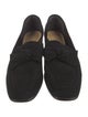 Alexandre Birman Suede Bow Accents Loafers