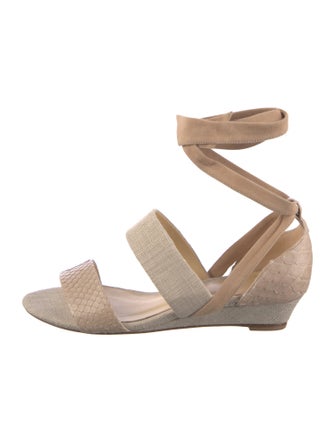 Alexandre Birman Python Sandals