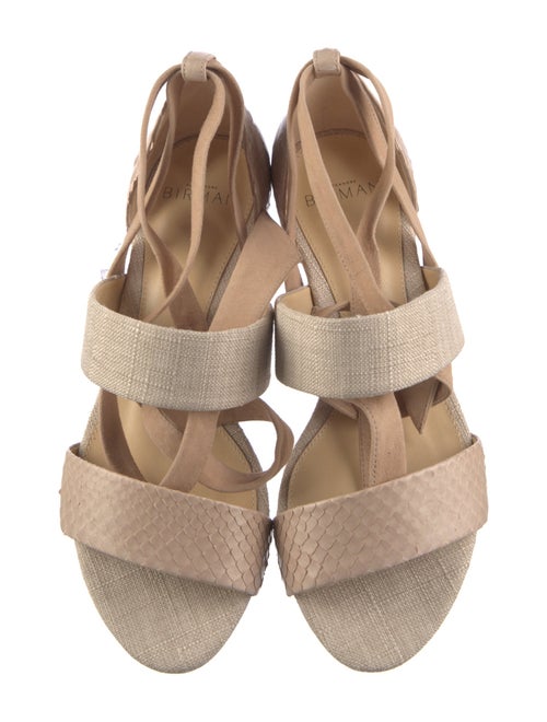 Alexandre Birman Python Sandals