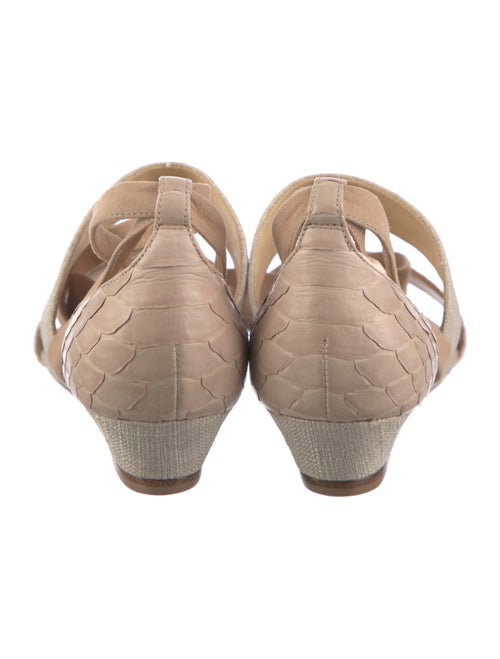 Alexandre Birman Python Sandals