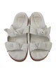 Alexandre Birman Leather Braided Accents Slides