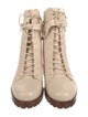 Alexandre Birman Leather Combat Boots