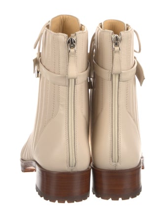 Alexandre Birman Leather Combat Boots