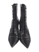 Alexandre Birman Embossed Leather Lace-Up Boots