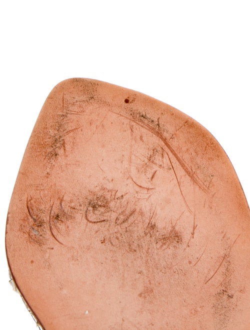 Alexandre Birman Python T-Strap Sandals