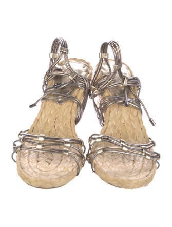 Alexandre Birman Straw Espadrilles
