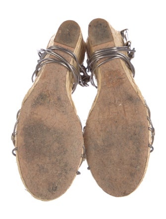 Alexandre Birman Straw Espadrilles