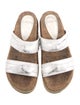 Alexandre Birman Leather Bow Accents Espadrilles