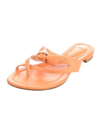 Alexandre Birman Leather Slides