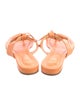 Alexandre Birman Leather Slides