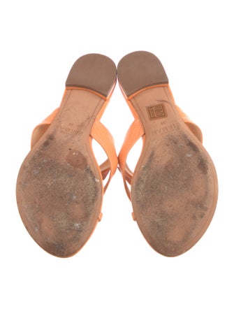 Alexandre Birman Leather Slides