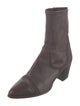 Alexandre Birman Leather Sock Boots