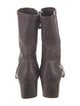 Alexandre Birman Leather Sock Boots