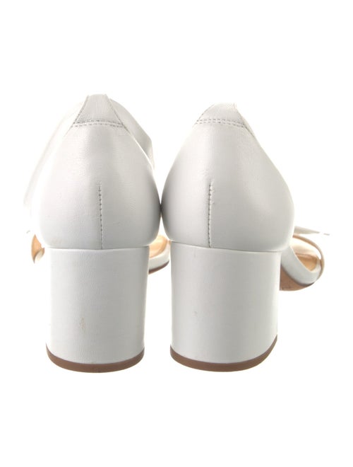 Alexandre Birman Leather Bow Accents Sandals