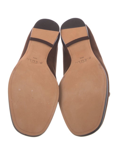 Alexandre Birman Suede Bow Accents Loafers