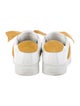 Alexandre Birman Leather Bow Accents Sneakers