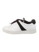 Alexandre Birman Leather Bow Accents Sneakers
