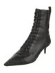Alexandre Birman Leather Combat Boots